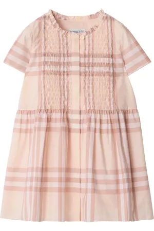 Burberry Check-print cotton dress