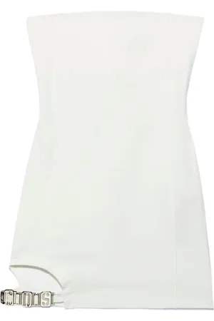 GCDS Logo-plaque mini dress