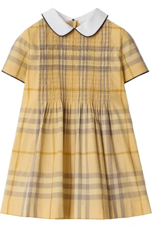 Burberry Check-print cotton dress