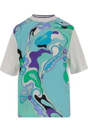 Puccini Orchidee-print T-shirt