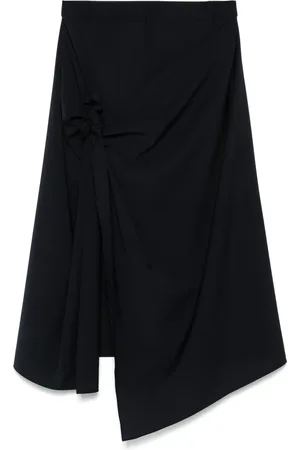 tibi Front-tied maxi skirt