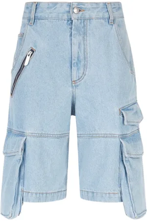 GCDS Denim cargo shorts