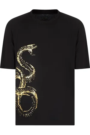 Armani Exchange Snake-print T-shirt