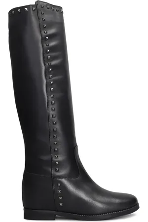Julie Dee 60mm leather boots
