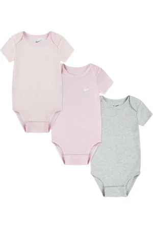 Nike Short-sleeve cotton bodysuit (pack of three)