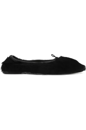 Hereu Faux-shearling balleria shoes