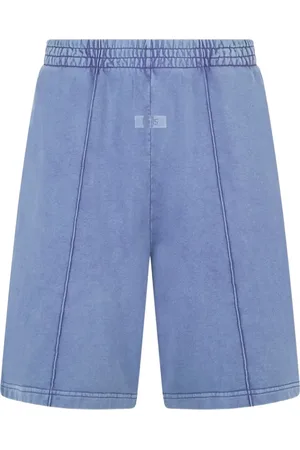 GCDS Stone-washed track shorts