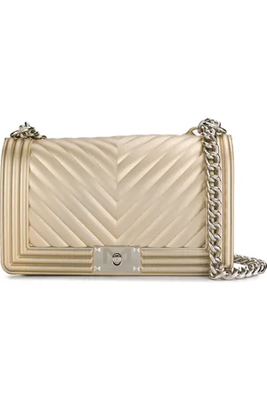 MARC ELLIS Foldover top chain crossbody bag