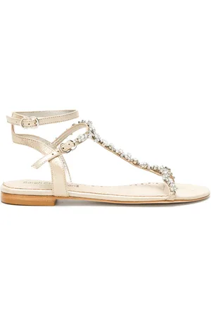 Sarah Chofakian Lumi??re flat sandals