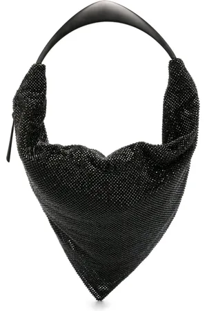BENEDETTA BRUZZICHES Ursolina rhinestone-embellished shoulder bag