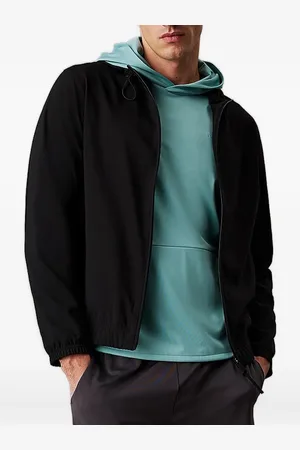 Calvin Klein Logo-tape windbreaker jacket