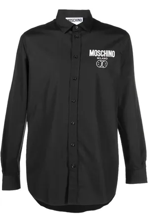 Moschino Logo-print long-sleeve shirt