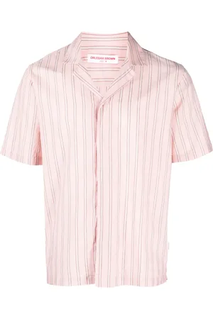 Orlebar Brown Maitan vertical-striped cotton shirt