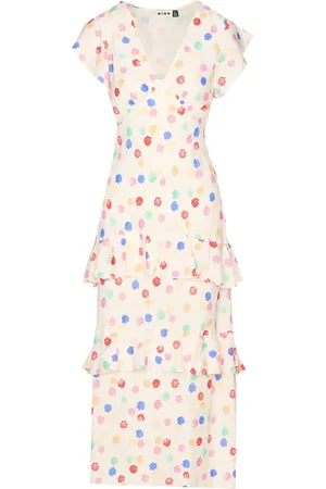 RIXO London Meena ruffled dress