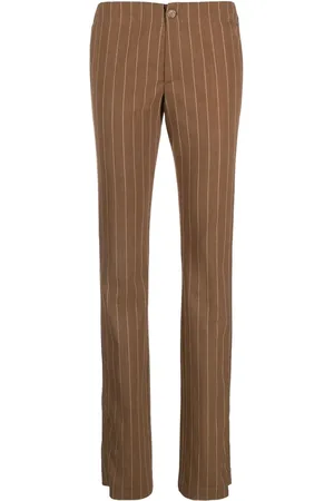 Filippa K Pinstripe-pattern slim-fit trousers