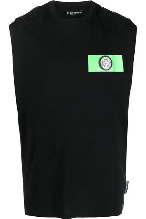 Philipp Plein Logo-patch tank top
