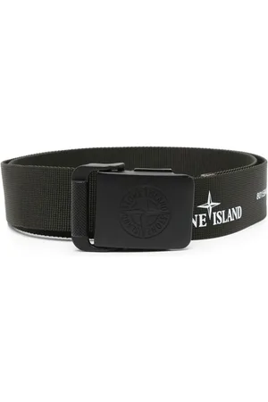 Stone Island Compass-motif buckled belt