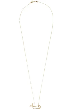 Aliita 9K yellow Tibur??n sapphire necklace