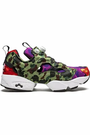 Reebok X Bape Instapump Fury OG "Multi-Camo" sneakers