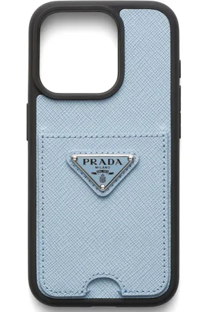 Prada Triangle-logo iPhone 15 Pro case