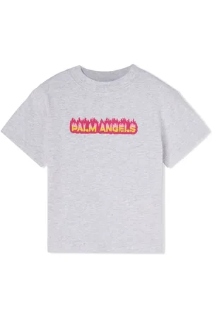 Palm Angels Logo-print cotton T-shirt