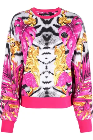 Philipp Plein Rear logo-print detail sweatshirt