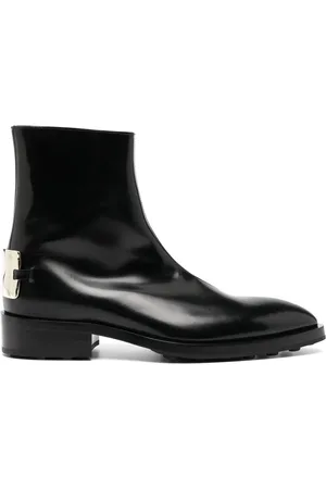Jil Sander Logo-plaque leather boots