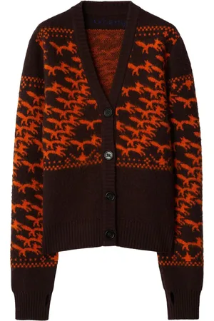 Burberry Fox wool cardigan