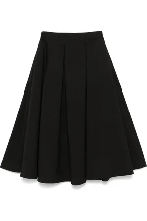 THEORY Pleated midi skirt