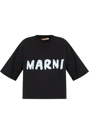 Marni Logo-print cotton t-shirt