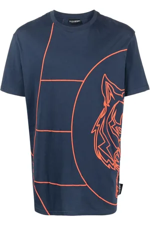 Philipp Plein Tiger Court-print cotton T-shirt
