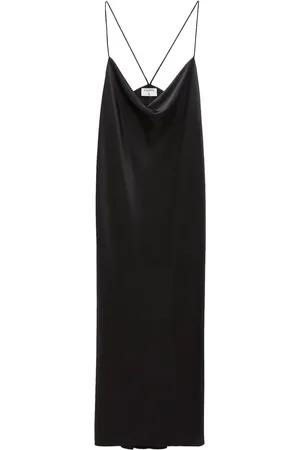 Filippa K Draped stretch-silk slip dress