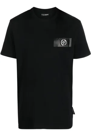 Philipp Plein SS logo-patch cotton T-shirt