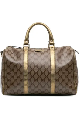 Gucci 2000-2015 Medium GG Crystal Joy boston bag