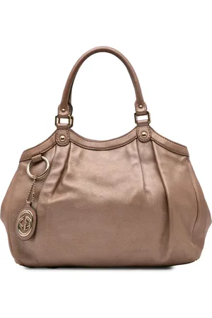 Gucci 2000-2015 Medium Metallic Calfskin Sukey tote bag