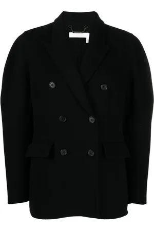 Chloé Double-breasted wool-blend jacket