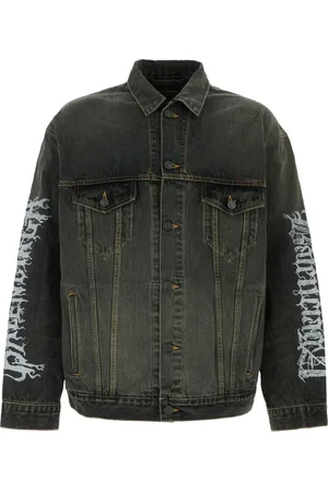 Balenciaga Logo-print denim jacket