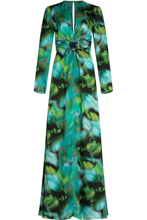 Silvia Tcherassi Zarina tie-dye print dress