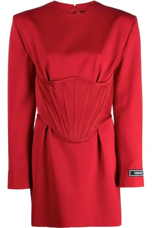 VERSACE Corset mini dress