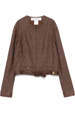 Dior 2010s checked jacket