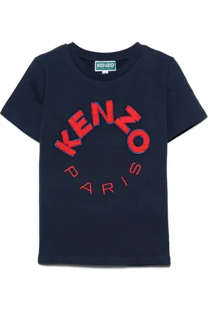 Kenzo Terrycloth-logo cotton T-shirt
