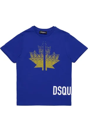 Dsquared2 Contrasting-print cotton t-shirt