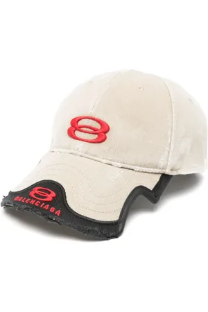 Balenciaga Logo-embroidered cap