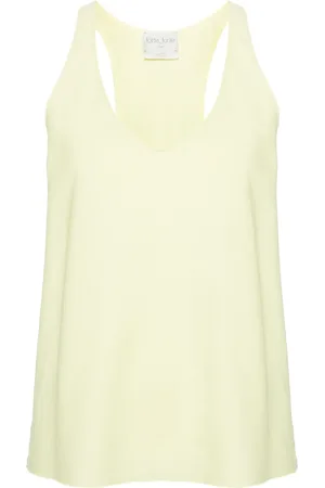 FORTE FORTE Racerback fine-ribbed top