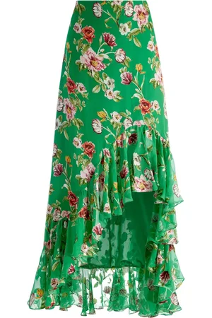 ALICE+OLIVIA Soraya midi skirt