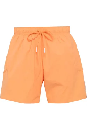 HUGO BOSS Signature stripe and logo swim shorts
