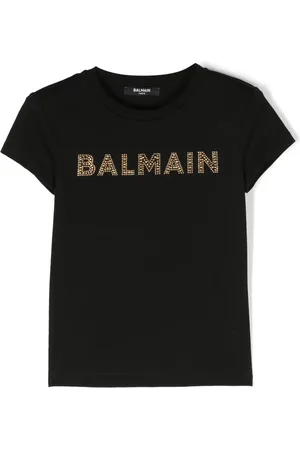Balmain Logo-embellished cotton T-shirt