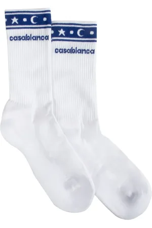 Casablanca Intarsia-knit socks