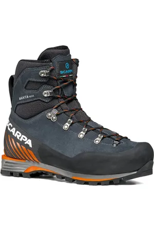 Scarpa Logo-print suede boots