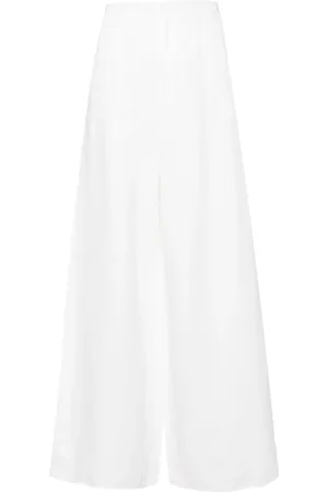 FORTE FORTE Wide-leg twill trousers